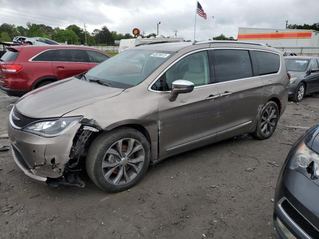 CHRYSLER PACIFICA L 2017 with VIN 2C4RC1GGXHR655971 - Photo from auction