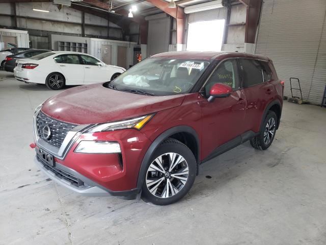 NISSAN ROGUE SV 2021 with VIN 5N1AT3BB0MC813799 - Photo from auction