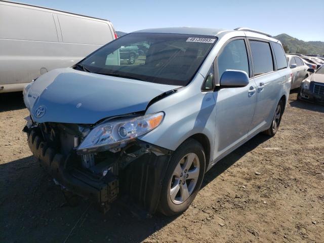 TOYOTA SIENNA LE 2015 with VIN 5TDKK3DC3FS687392 - Photo from auction