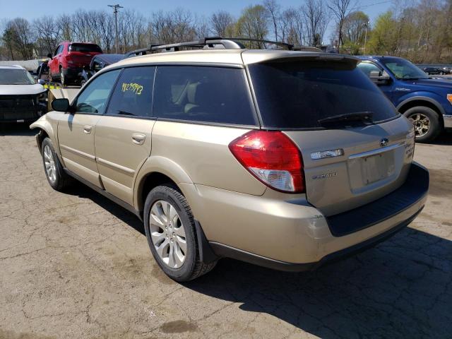 Photo 2 from auction – 2009 SUBARU OUTBACK 2. with VIN 4S4BP66C797346863