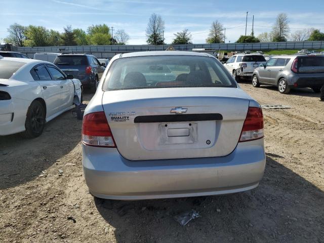 Photo 6 from auction – 2006 CHEVROLET AVEO BASE with VIN KL1TD56616B648784