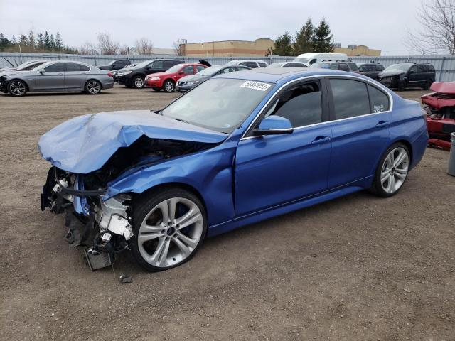 BMW 335 XI 2015 with VIN WBA3B9C50FF588942 - Photo from auction