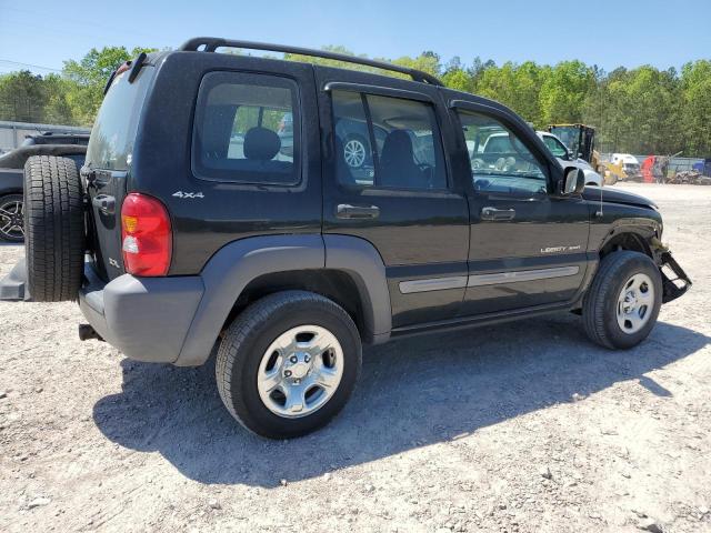 Photo 3 from auction – 2002 JEEP LIBERTY SP with VIN 1J4GL48K92W248566