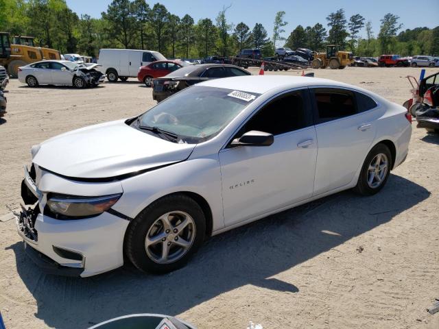 CHEVROLET MALIBU LS 2017 with VIN 1G1ZB5ST3HF198080 - Photo from auction