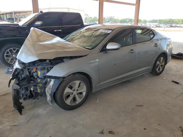 KIA OPTIMA HYB 2015 with VIN KNAGM4AD4F5090130 - Photo from auction