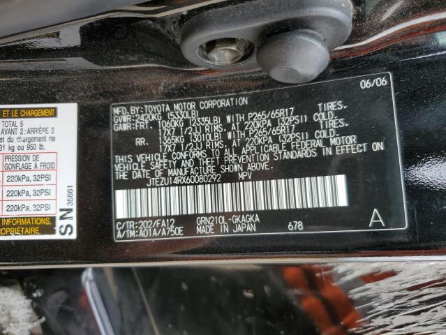 صورة رقم 14 من المزاد - 2006 TOYOTA 4RUNNER SR مع VIN JTEZU14RX60080292