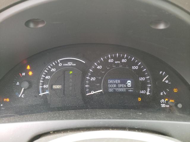Photo 9 from auction – 2008 TOYOTA CAMRY HYBR with VIN 4T1BB46K48U032176