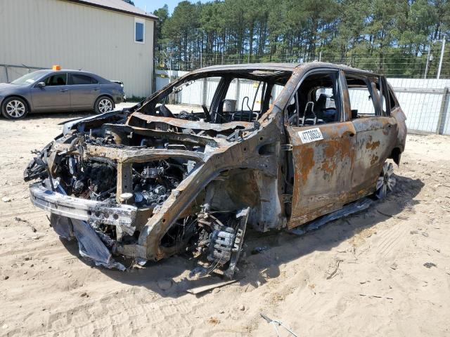 HONDA PILOT SE 2022 with VIN 5FNYF6H27NB005408 - Photo from auction