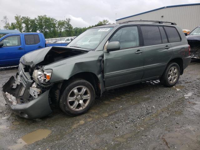 TOYOTA HIGHLANDER 2006 with VIN JTEGD21AX60136369 - Photo from auction