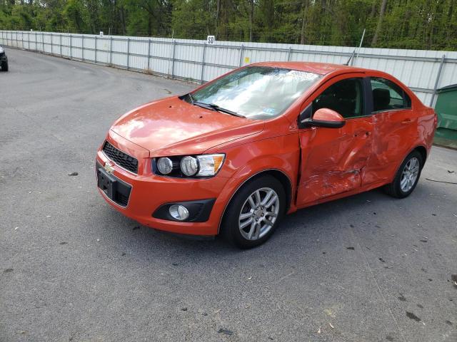 CHEVROLET SONIC LT 2012 with VIN 1G1JC5SH4C4198888 - Photo from auction