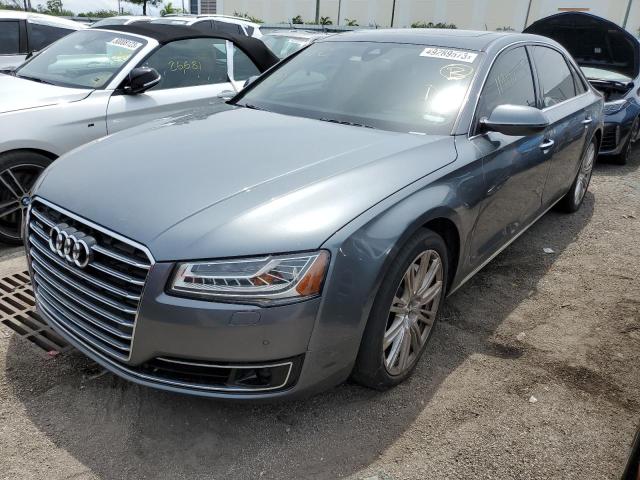AUDI A8 L QUATT 2015 with VIN WAU3GAFDXFN000993 - Photo from auction