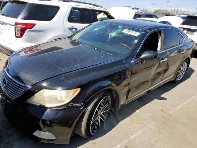 LEXUS LS 460 2008 with VIN JTHBL46F485053381 - Photo from auction