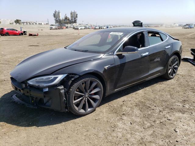TESLA MODEL S 2016 with VIN 5YJSA1E43GF174535 - Photo from auction