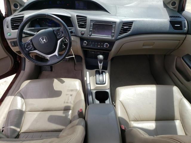 Photo 8 from auction – 2012 HONDA CIVIC EXL with VIN 19XFB2F91CE041657