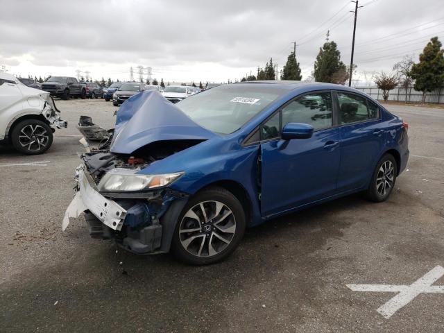 HONDA CIVIC EX 2015 with VIN 2HGFB2F89FH536349 - Photo from auction
