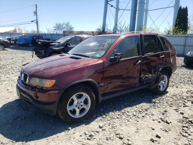 BMW X5 3.0I 2001 with VIN WBAFA53511LM79831 - Photo from auction