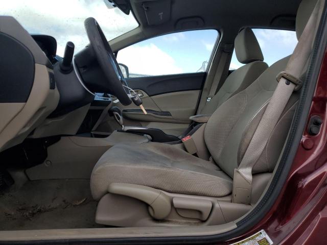 Photo 7 from auction – 2012 HONDA CIVIC LX with VIN 2HGFB2F5XCH572715