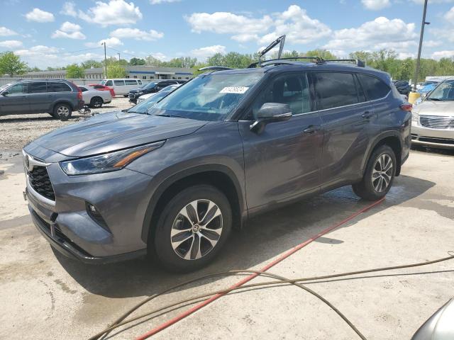TOYOTA HIGHLANDER 2021 with VIN 5TDGZRBH1MS080603 - Photo from auction