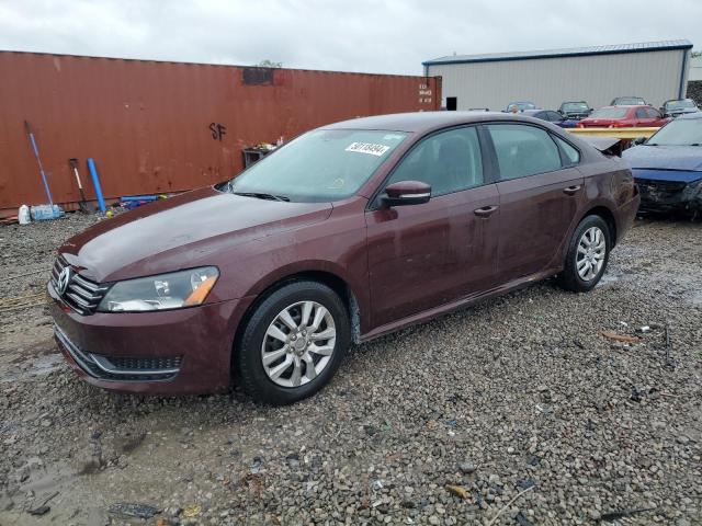 Photo 1 from auction – 2013 VOLKSWAGEN PASSAT S with VIN 1VWAP7A38DC098973