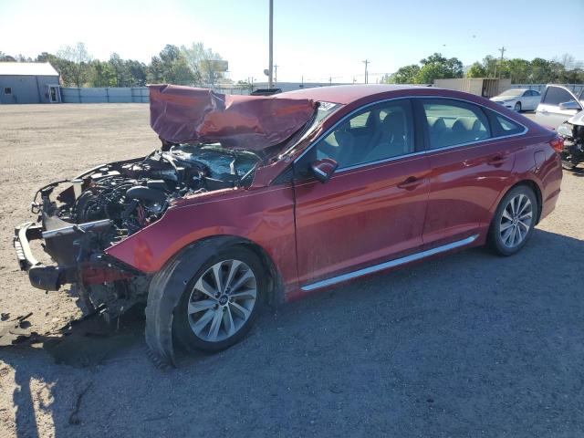 HYUNDAI SONATA SPO 2017 with VIN 5NPE34AF5HH468893 - Photo from auction