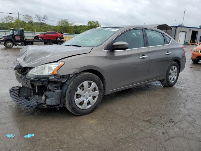 NISSAN SENTRA S 2015 with VIN 3N1AB7APXFL664324 - Photo from auction