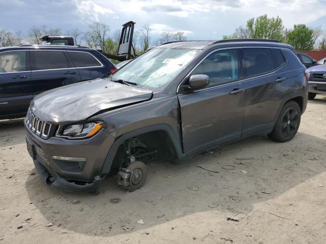 JEEP COMPASS LA 2019 with VIN 3C4NJDBB3KT592766 - Photo from auction