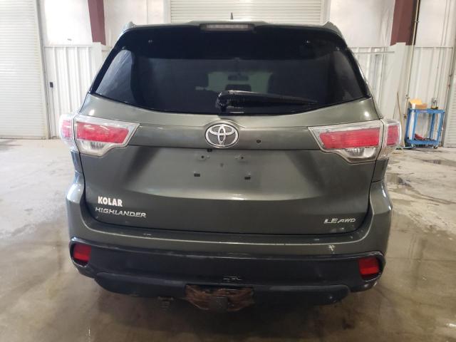 Photo 6 from auction – 2014 TOYOTA HIGHLANDER with VIN 5TDBKRFHXES016019