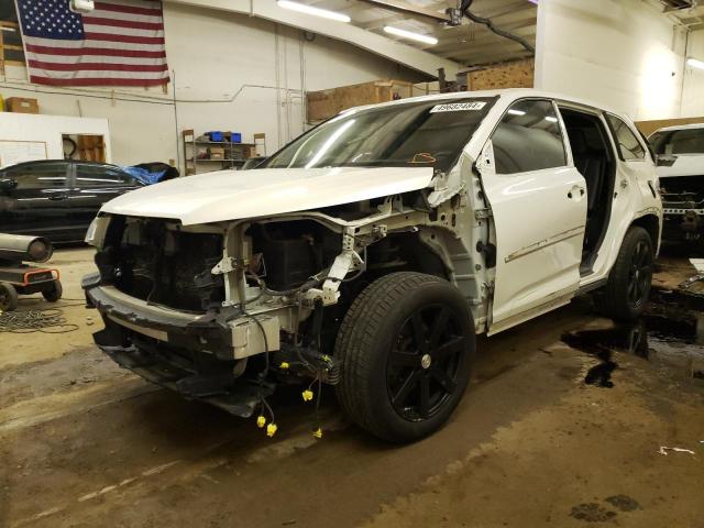 TOYOTA HIGHLANDER 2016 with VIN 5TDDKRFH2GS233320 - Photo from auction