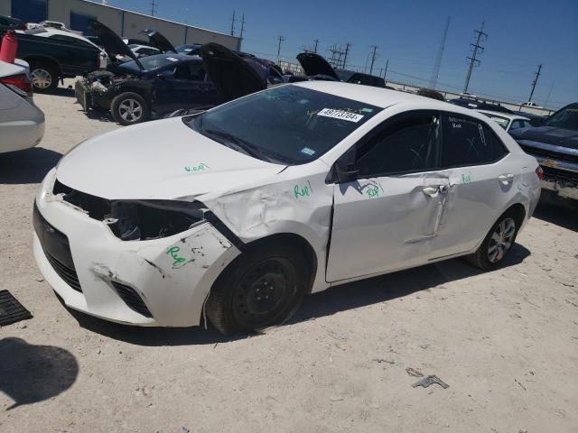 TOYOTA COROLLA L 2016 with VIN 2T1BURHE4GC657269 - Photo from auction