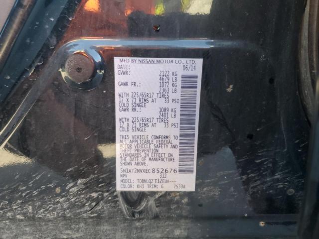 Photo 14 from auction – 2014 NISSAN ROGUE S with VIN 5N1AT2MVXEC852676