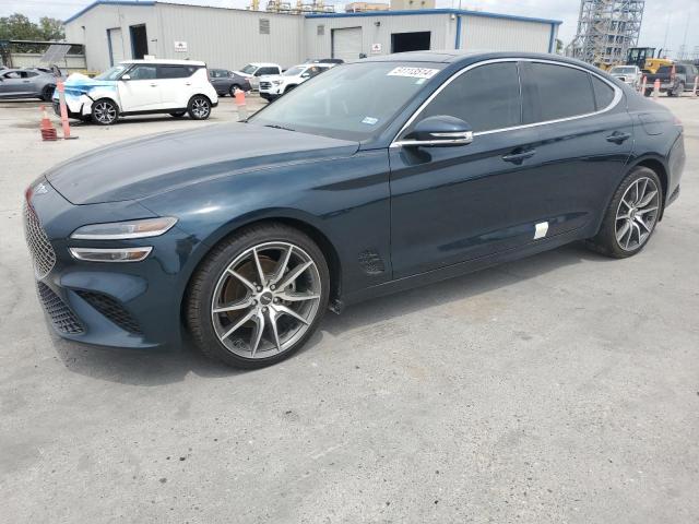 GENESIS G70 BASE 2022 with VIN KMTG34TA9NU091224 - Photo from auction