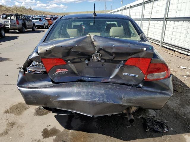 Photo 6 from auction – 2010 HONDA CIVIC HYBR with VIN JHMFA3F2XAS003428