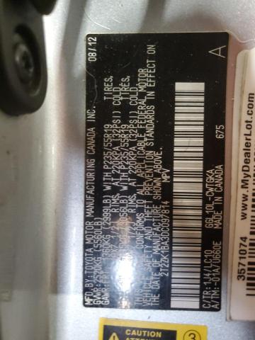 Photo 14 from auction – 2013 LEXUS RX 350 with VIN 2T2ZK1BA3DC097814