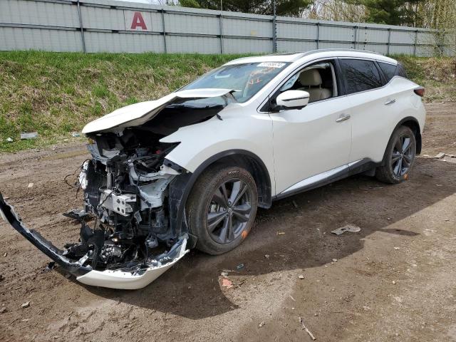 Photo 1 from auction – 2022 NISSAN MURANO with VIN 5N1AZ2DS0NC125714