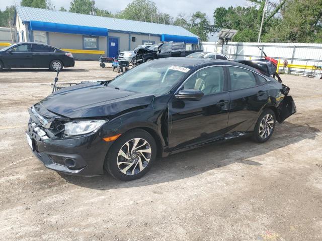 HONDA CIVIC EX 2018 with VIN 2HGFC2F89JH597531 - Photo from auction