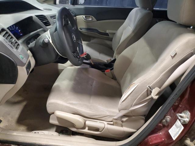 Photo 7 from auction – 2012 HONDA CIVIC LX with VIN 19XFB2F54CE072012