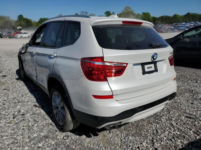 Photo 2 from auction – 2016 BMW X3 XDRIVE2 with VIN 5UXWX9C52G0D83050