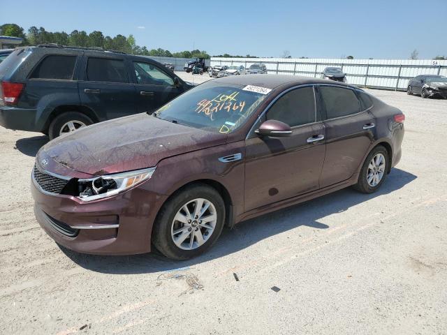 KIA OPTIMA LX 2016 with VIN 5XXGT4L38GG047305 - Photo from auction