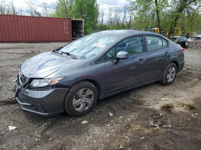 Photo 1 from auction – 2013 HONDA CIVIC LX with VIN 19XFB2F58DE211947