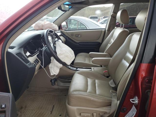 Photo 7 from auction – 2003 TOYOTA HIGHLANDER with VIN JTEHF21A730108216