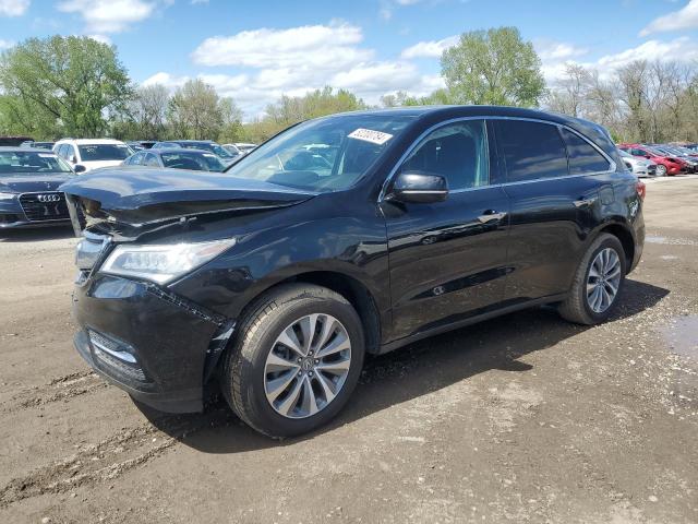 ACURA MDX TECHNO 2015 مع رقم تعريف المركبة 5FRYD4H42FB004324 - صورة من المزاد