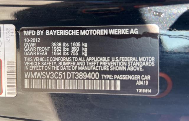 Фото 10 с аукциона – 2013 MINI COOPER S с VIN WMWSV3C51DT389400