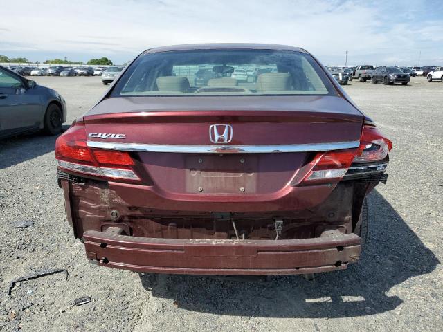 Photo 6 from auction – 2014 HONDA CIVIC EXL with VIN 19XFB2F94EE260034