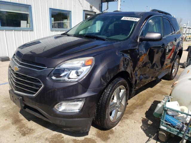 CHEVROLET EQUINOX LT 2016 with VIN 2GNALCEKXG6141383 - Photo from auction