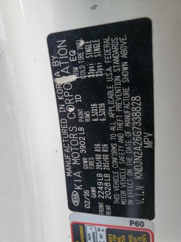 Photo 14 from auction – 2016 KIA SOUL with VIN KNDJN2A26G7338828