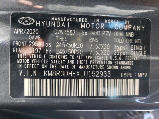 Photo 14 from auction – 2020 HYUNDAI PALISADE S with VIN KM8R3DHEXLU152933