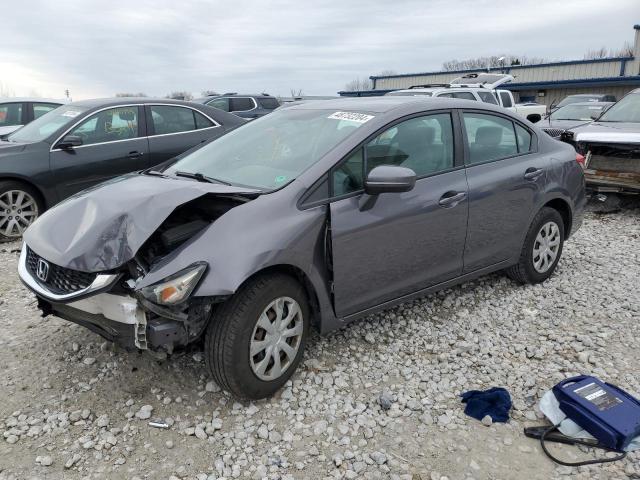 HONDA CIVIC LX 2015 with VIN 19XFB2F50FE097820 - Photo from auction