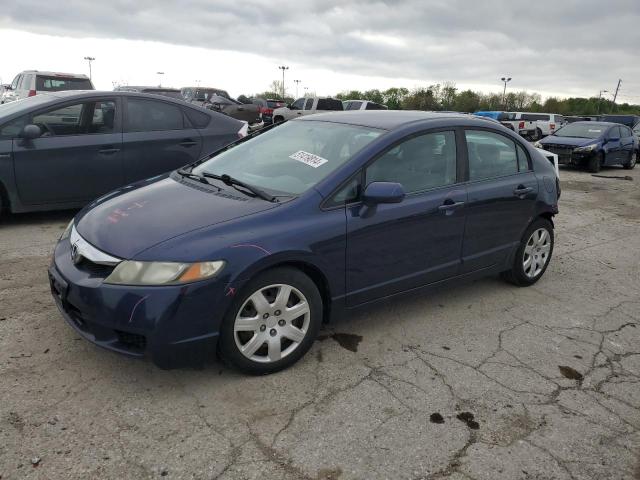 HONDA CIVIC LX 2009 with VIN 19XFA16509E043399 - Photo from auction