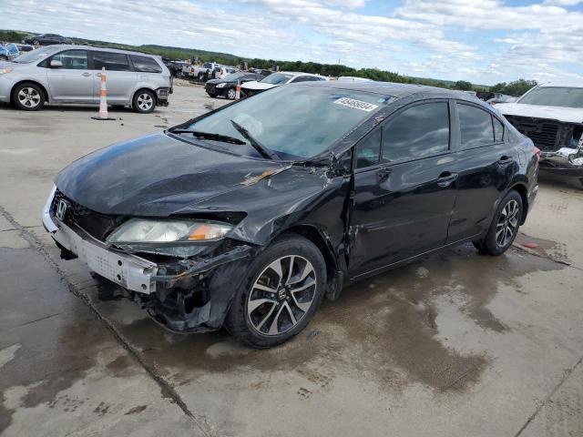 HONDA CIVIC EX 2014 with VIN 19XFB2F89EE048124 - Photo from auction
