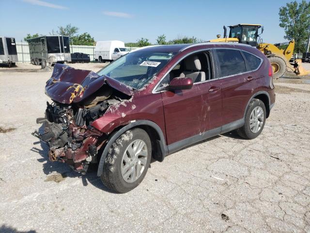 HONDA CR-V EXL 2015 with VIN 2HKRM3H73FH502463 - Photo from auction